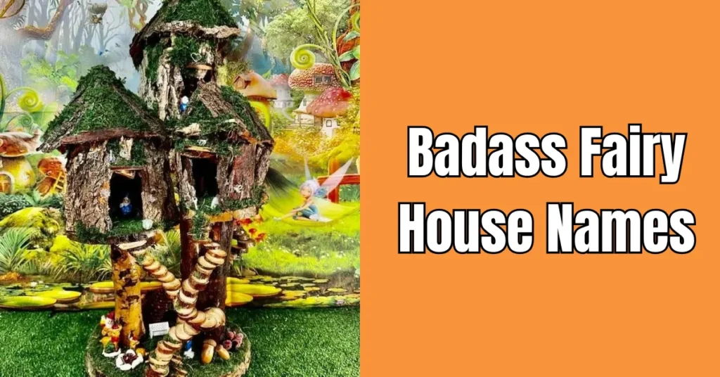 Badass Fairy House Names