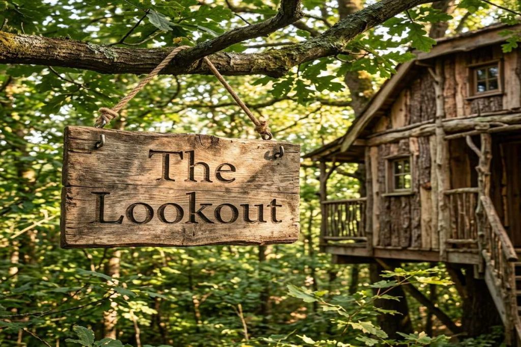 Built to Last Choosing the Best Weather-Resistant Materials for Treehouse Signs