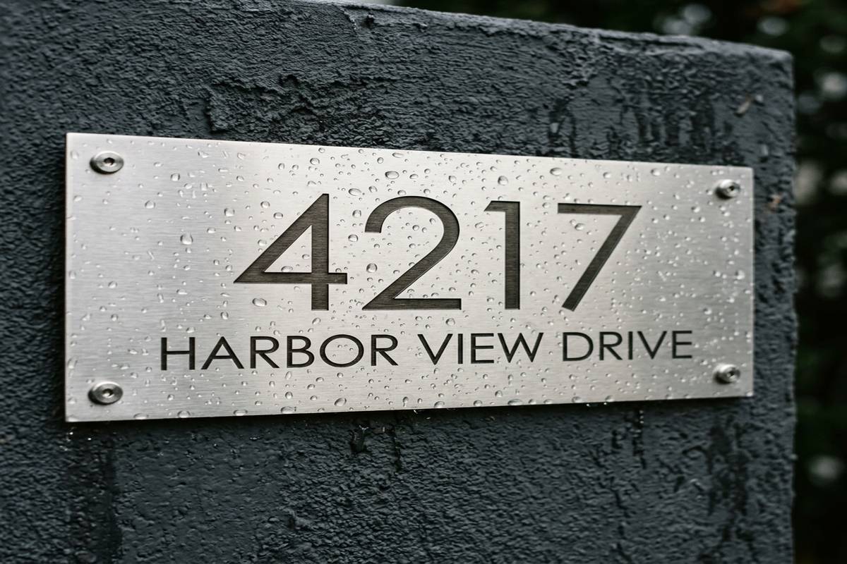 How to Choose a Weatherproof Main Door Name Plate: The Complete Guide to Fade, Rust, and Rot Resistance