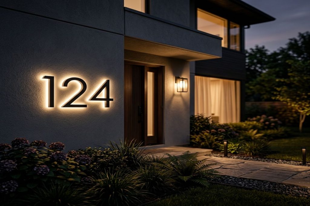 How to Install Backlit LED House Numbers A Step-by-Step Guide to a Flawless, Hidden-Wire Finish