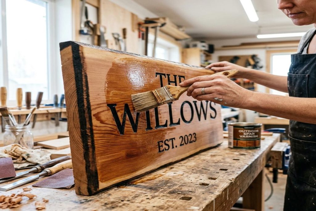 Wood House Sign Care Guide: How to Seal, Protect, and Maintain It Outdoors for Years